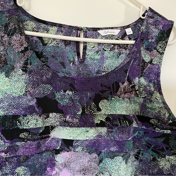 Reitman’s Floral Sleeveless Top - Picture 2 of 5